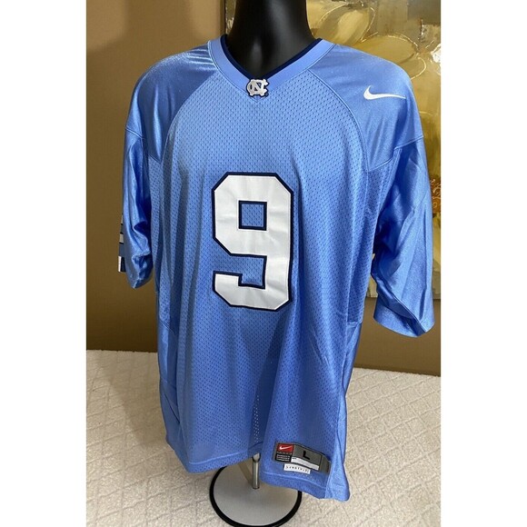 Vintage Nike North Carolina Tar Heels #9 Embroidered Football Jersey Men’s Sz L - Picture 6 of 16